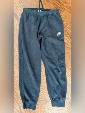 Nike Black Men's Fleece Joggers size M good used condition
